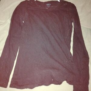 Pssst women's black long sleeve T-shirt